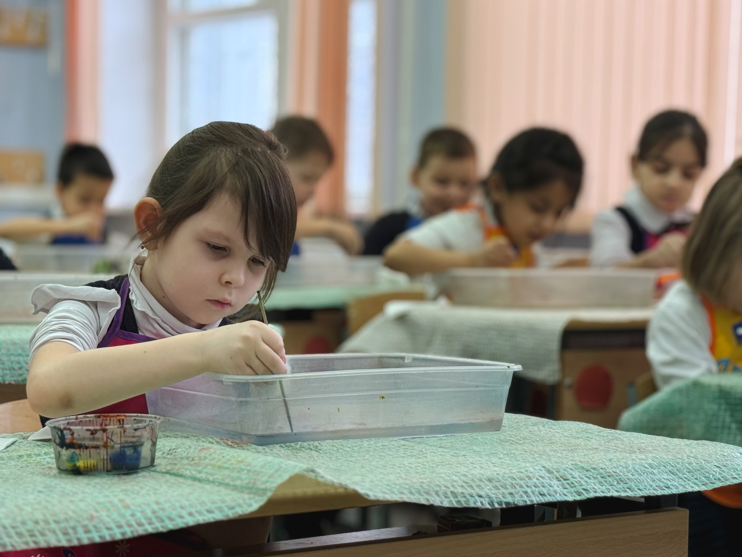 Мастер–класс, организованный шоу–театром Pesok.